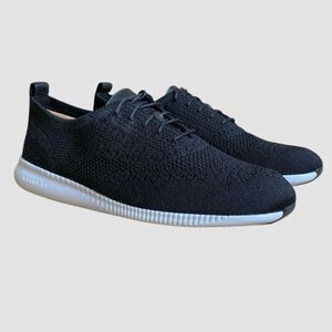 NWB Cole Haan 2.ZeroGrand Women's Size 9.5 Stitchlite Wingtip Oxford Shoes Black